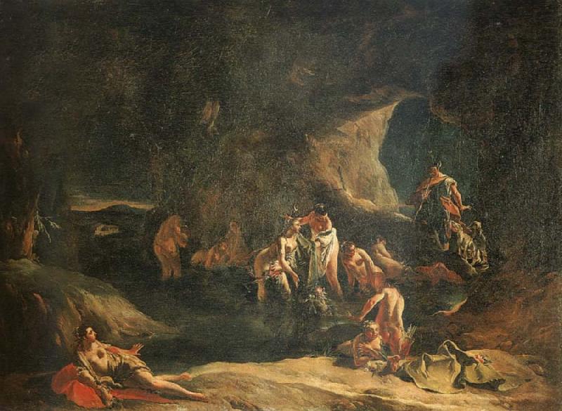 Diana and Actaeon, Giovanni Battista Tiepolo